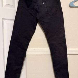 Levi's  512 black denim jeans #Levis
